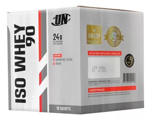 Iso whey caja (10 sobres)- UN - Imagen 3