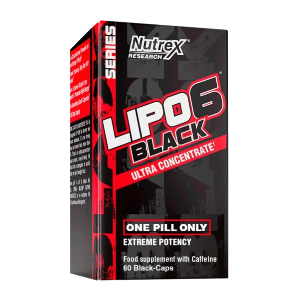 Lipo Black ultra Nutrex de 60 capsulas