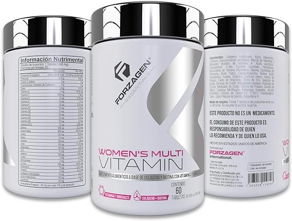 Multivitaminico para mujer Forzagen Vital Women 60 pastillas - Imagen 3