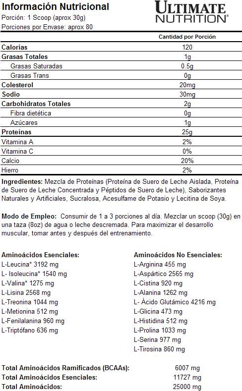 Prostar Whey de 5 libras - Imagen 3