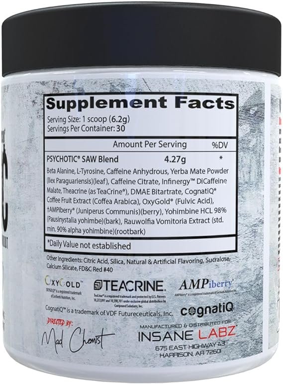 Psychotik blanco insane lab - 30 Tomas - Imagen 2