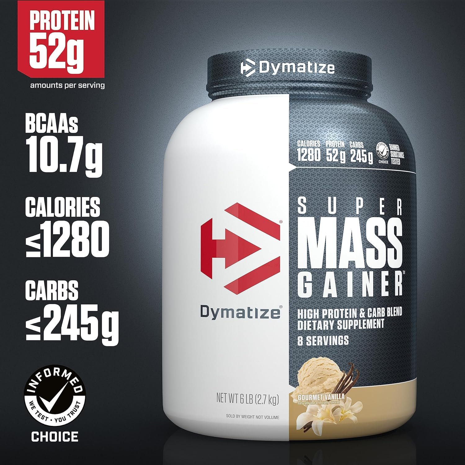 Super Mass Gainer Dimatize 6 libras