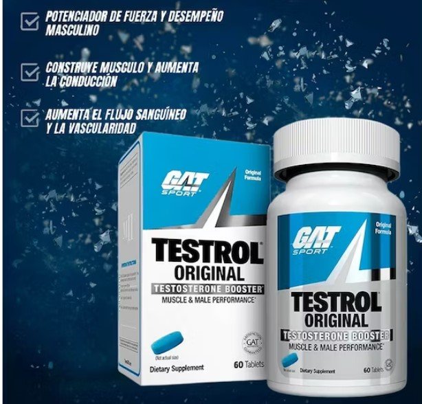 Testrol original GAT 60 cápsulas